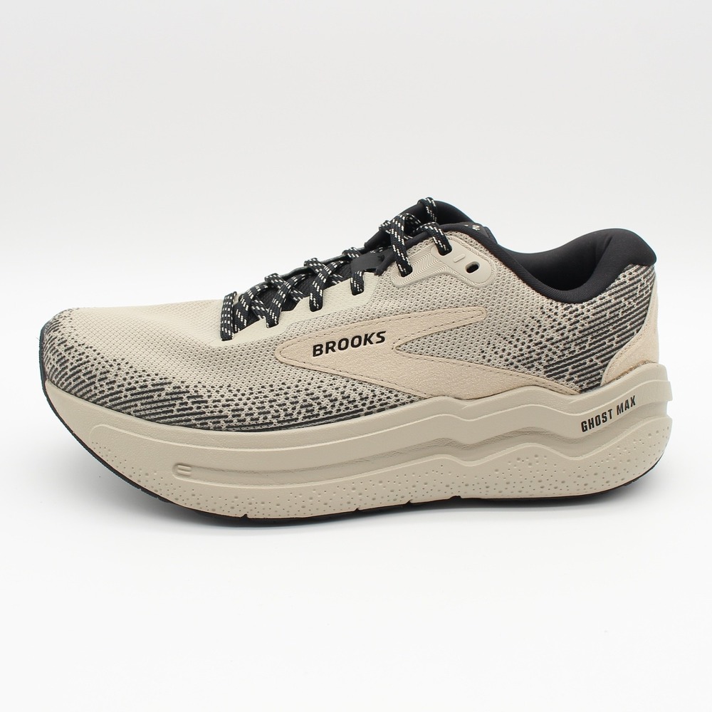 Brooks Ghost Max 2 Running Shoes Womens Size 10B Tan Black Lace Up Walking - Picture 4 of 15